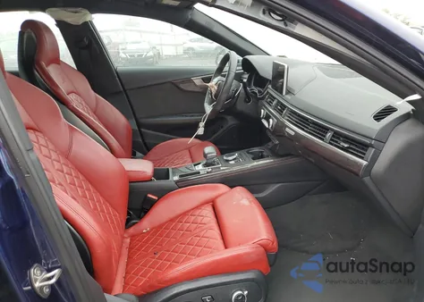 2018 Audi S4 Premium Plus z USA, uszkodzony, nr VIN WAUB4AF48JA097695